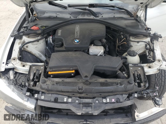 2013 BMW 3 Series 320i xDrive with VIN WBA3C3C57DF980971, listed as a Copart auction lot 57441155 with 131,263 mi miles and Salvage title. Bid and sale history available at DreamBid. Image 11.