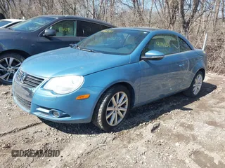2010 Volkswagen Eos Komfort with VIN WVWBA7AH5AV011180, listed as a IAAI auction lot 41768341 with 181,473 mi miles and . Bid and sale history available at DreamBid. Image 2.