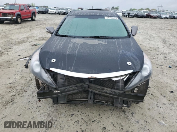 2012 Hyundai Sonata Limited with VIN 5NPEC4ACXCH350420, listed as a Copart auction lot 51709535 with 268,809 mi miles and Salvage Title. Bid and sale history available at carsss.com. Image 5.