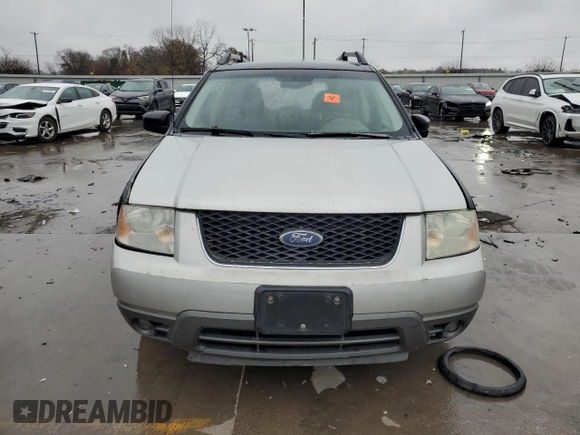 2005 Ford Freestyle SEL with VIN 1FMZK02125GA24706, listed as a Copart auction lot 83833424 with 0 mi miles and Salvage Title. Bid and sale history available at carsss.com. Image 5.