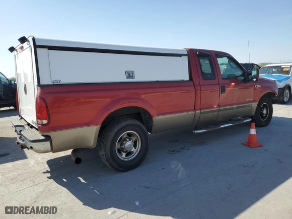 2003 Ford Super Duty F-250 XL with VIN 1FTNX20P33EC51516, listed as a Copart auction lot 52163345 with 283,665 mi miles and Salvage Title. Bid and sale history available at carsss.com. Image 3.