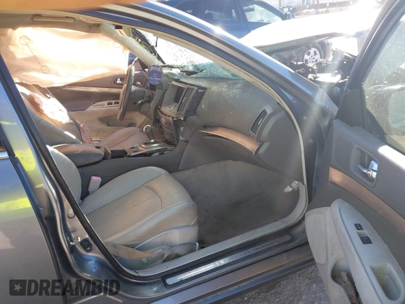 2012 Infiniti G25 Journey z VIN JN1DV6AP6CM810606, wystawiony jako IAAI lot #41254533 z przebiegiem Nie podano mil oraz . Historia ofert i sprzedaży dostępna na DreamBid. Obrazek 5.