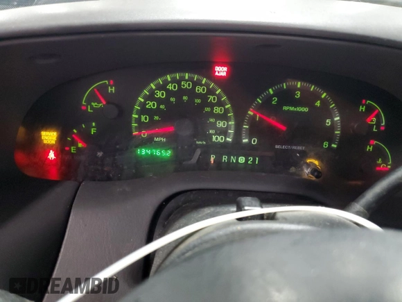 2000 Ford F-150 XL with VIN 1FTRX18L7YNA85909, listed as a Copart auction lot 56056165 with 134,765 mi miles and Salvage title. Bid and sale history available at DreamBid. Image 9.