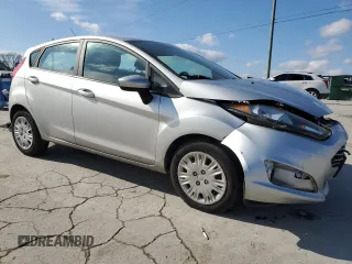 2018 Ford Fiesta S with VIN 3FADP4TJ6JM145203, listed as a Copart auction lot 42028545 with 105,509 mi miles and Salvage title. Bid and sale history available at DreamBid. Image 4.