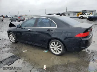 2007 Acura TSX with VIN JH4CL96877C007671, listed as a Copart auction lot 52126265 with 187,113 mi miles and Salvage Title. Bid and sale history available at carsss.com. Image 2.
