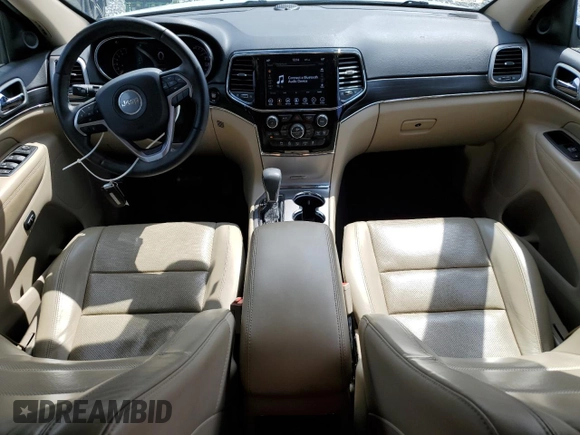 2019 Jeep Grand Cherokee Limited with VIN 1C4RJFBG7KC538990, listed as a Copart auction lot 52573805 with 75,981 mi miles and Salvage Title. Bid and sale history available at carsss.com. Image 8.
