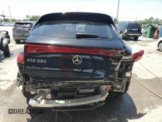 2023 Mercedes-Benz EQS 580 z VIN 4JGDM4EB3PA017382, wystawiony jako Copart lot #56544745 z przebiegiem 16 362 mil mil oraz Szkoda całkowita • Salvage title. Historia ofert i sprzedaży dostępna na DreamBid. Obrazek 6.
