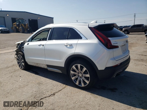 2020 Cadillac XT4 FWD Premium Luxury with VIN 1GYFZCR4XLF101193, listed as a Copart auction lot 59968145 with 135,218 mi miles and Salvage title. Bid and sale history available at DreamBid. Image 2.
