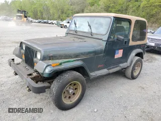 1993 Jeep Wrangler Sahara with VIN 1J4FY49S2PP260958, listed as a Copart auction lot 55181715 with 87,777 mi miles and Clean title. Bid and sale history available at DreamBid. Image 1.