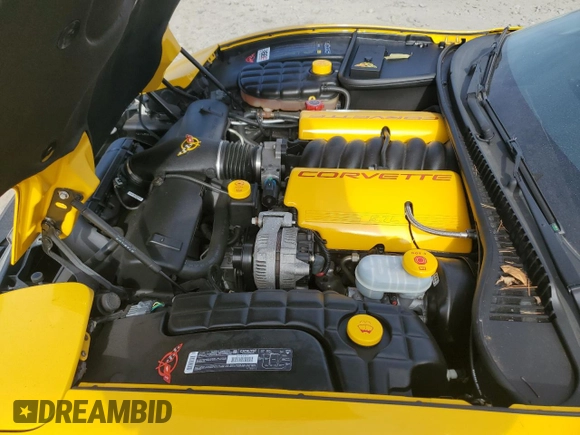 2003 Chevrolet Corvette with VIN 1G1YY32G835106073, listed as a Copart auction lot 70018534 with 71,517 mi miles and Salvage Title. Bid and sale history available at carsss.com. Image 12.