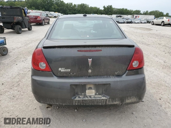 2005 Pontiac G6 GT with VIN 1G2ZH528254176519, listed as a Copart auction lot 68744344 with 0 mi miles and Salvage Title. Bid and sale history available at carsss.com. Image 6.