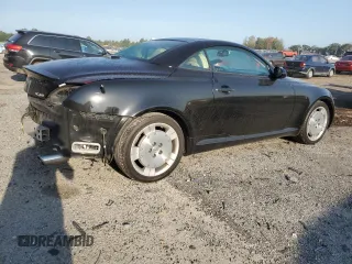 2002 Lexus SC 430 with VIN JTHFN48Y820022407, listed as a Copart auction lot 74778764 with 208,754 mi miles and Salvage Title. Bid and sale history available at carsss.com. Image 3.