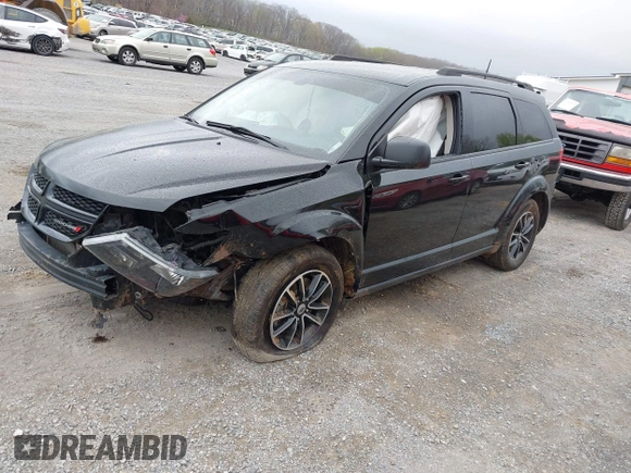 2018 Dodge Journey SE with VIN 3C4PDCAB8JT448530, listed as a IAAI auction lot 41942261 with 86,055 mi miles and . Bid and sale history available at carsss.com. Image 17.