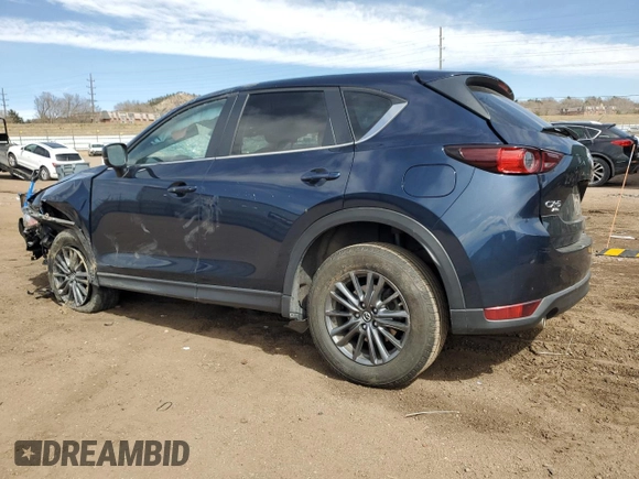 2020 Mazda CX-5 Touring with VIN JM3KFBCM7L0791785, listed as a Copart auction lot 50229385 with 41,737 mi miles and Salvage Title. Bid and sale history available at carsss.com. Image 2.