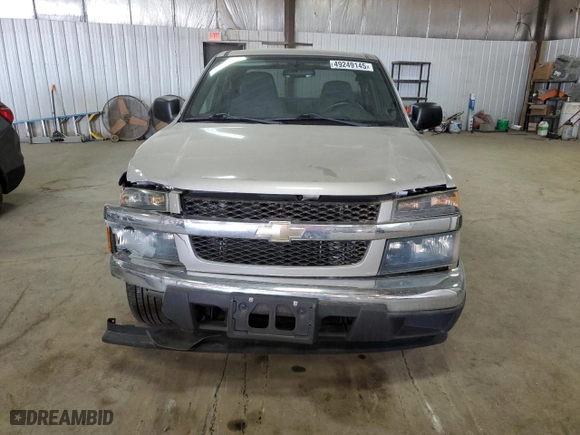 2006 Chevrolet Colorado LT w/1LT with VIN 1GCCS196968325132, listed as a Copart auction lot 49249145 with 58,552 mi miles and Clean Title. Bid and sale history available at carsss.com. Image 5.