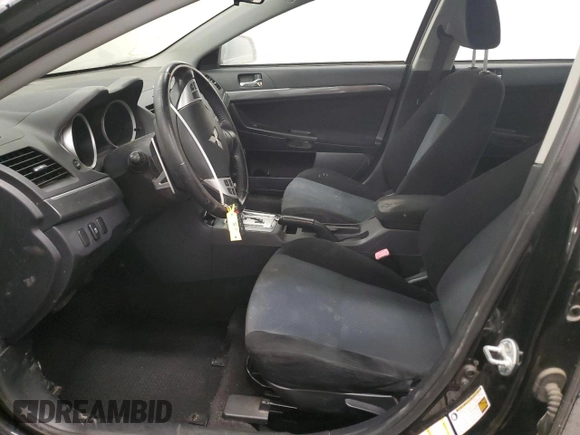 2011 Mitsubishi Lancer GTS with VIN JA32U8FW7BU010543, listed as a Copart auction lot 43706055 with 119,855 mi miles and Salvage Title. Bid and sale history available at carsss.com. Image 7.
