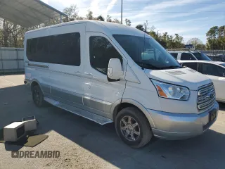 2017 Ford Transit z VIN 1FTYR2CG6HKA69191, wystawiony jako Copart lot #89069345 z przebiegiem 30 038 mil mil oraz Szkoda całkowita • Salvage title. Historia ofert i sprzedaży dostępna na DreamBid. Obrazek 4.