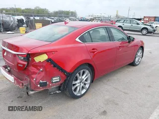 2015 Mazda 6 i Touring with VIN JM1GJ1V5XF1213756, listed as a IAAI auction lot 41943777 with 105,736 mi miles and . Bid and sale history available at carsss.com. Image 4.
