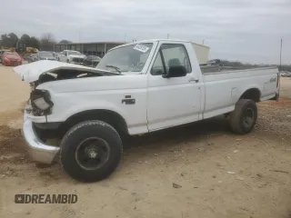 1995 Ford F-150 with VIN 1FTEF14N6SLA02028, listed as a Copart auction lot 46428105 with 0 mi miles and Salvage Title. Bid and sale history available at carsss.com. Image 1.