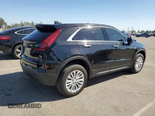 2024 Cadillac XT4 FWD Luxury with VIN 1GYAZAR46RF222794, listed as a Copart auction lot 47047765 with 0 mi miles and Salvage Title. Bid and sale history available at carsss.com. Image 3.