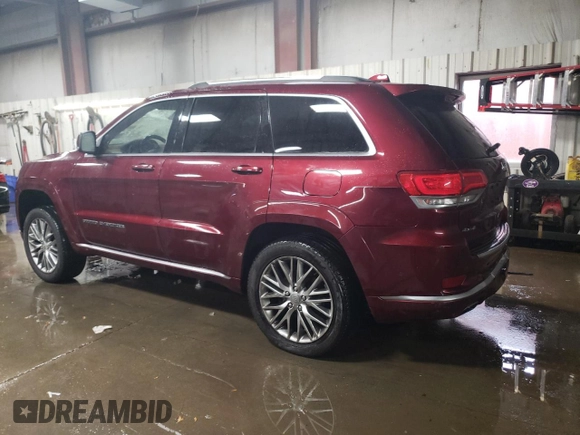 2018 Jeep Grand Cherokee Summit z VIN 1C4RJFJT7JC398744, wystawiony jako Copart lot #88267195 z przebiegiem 110 041 mil mil oraz Szkoda całkowita • Salvage title. Historia ofert i sprzedaży dostępna na DreamBid. Obrazek 2.