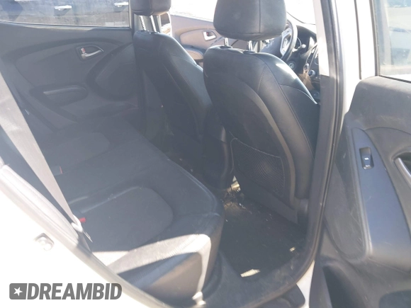 2011 Hyundai Tucson Limited with VIN KM8JUCAC0BU206509, listed as a IAAI auction lot 42034266 with 185,989 mi miles and . Bid and sale history available at DreamBid. Image 8.