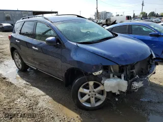 2009 Nissan Murano LE with VIN JN8AZ18W19W105427, listed as a Copart auction lot 45677415 with 177,682 mi miles and Salvage Title. Bid and sale history available at carsss.com. Image 4.