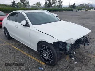 2023 Mercedes-Benz C 300 with VIN W1KAF4GB9PR153991, listed as a IAAI auction lot 42072572 with 21,560 mi miles and . Bid and sale history available at DreamBid. Image 1.