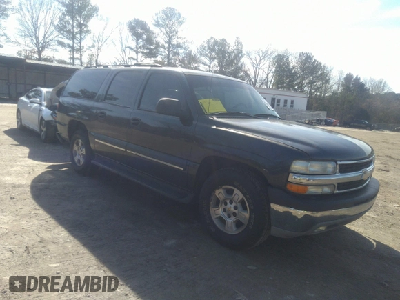 2003 Chevrolet Suburban LT with VIN 3GNEC16Z43G143744, listed as a IAAI auction lot 41446890 with 1 mi miles. Bid and sale history available at carsss.com. Image 1.