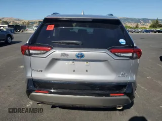2022 Toyota RAV4 Hybrid SE with VIN JTM16RFV7ND066541, listed as a Copart auction lot 57804595 with Not provided miles and Salvage title. Bid and sale history available at DreamBid. Image 6.