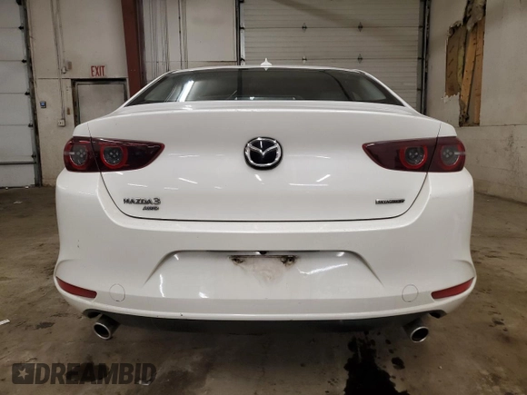2019 Mazda 3 Premium with VIN JM1BPBEM3K1139631, listed as a Copart auction lot 89320175 with 83,029 mi miles and Non Repairable. Bid and sale history available at DreamBid. Image 6.
