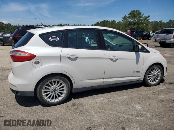 2013 Ford C-Max SE with VIN 1FADP5AU5DL506977, listed as a Copart auction lot 55346895 with 128,828 mi miles and Salvage Title. Bid and sale history available at carsss.com. Image 3.