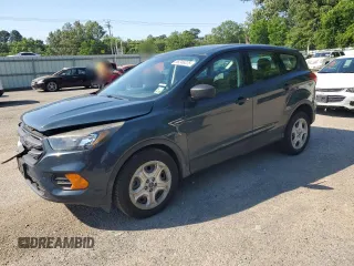 2019 Ford Escape S with VIN 1FMCU0F7XKUB48010, listed as a Copart auction lot 56246225 with 46,265 mi miles and Salvage title. Bid and sale history available at DreamBid. Image 1.