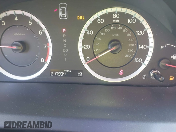 2009 Honda Accord EX z VIN 1HGCP36749A030206, wystawiony jako IAAI lot #41650527 z przebiegiem 217 934 mil mil oraz . Historia ofert i sprzedaży dostępna na DreamBid. Obrazek 7.