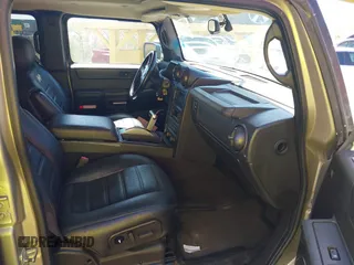 2005 Hummer H2 SUV with VIN 5GRGN23U85H129007, listed as a IAAI auction lot 41625417 with 102,389 mi miles. Bid and sale history available at carsss.com. Image 5.