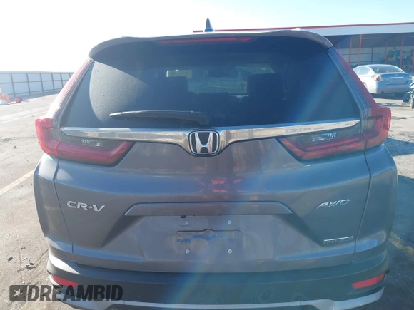 2021 Honda CR-V Touring with VIN 2HKRW2H9XMH681992, listed as a IAAI auction lot 41674120 with 43,000 mi miles. Bid and sale history available at carsss.com. Image 16.