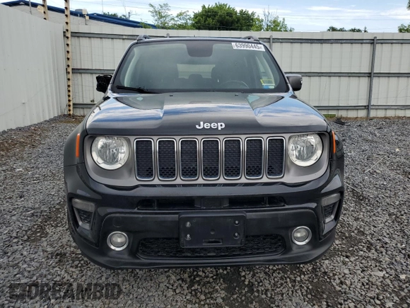 2020 Jeep Renegade Limited with VIN ZACNJBD12LPL94629, listed as a Copart auction lot 63990445 with Not provided miles and Clean title. Bid and sale history available at DreamBid. Image 5.