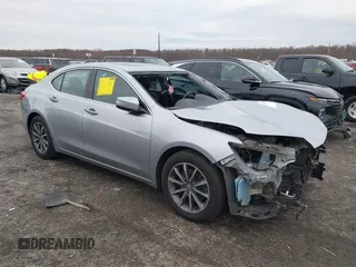 2019 Acura TLX with VIN 19UUB1F3XKA009435, listed as a IAAI auction lot 40999644 with 65,811 mi miles. Bid and sale history available at carsss.com. Image 1.