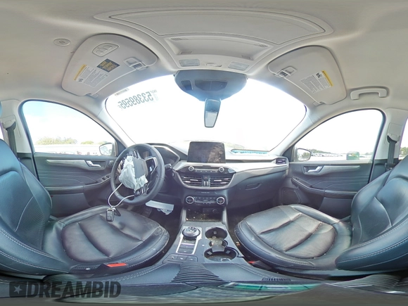 2021 Ford Escape Titanium Hybrid with VIN 1FMCU0DZXMUA78550, listed as a Copart auction lot 53389595 with 104,371 mi miles and Salvage title. Bid and sale history available at DreamBid. Image 15.