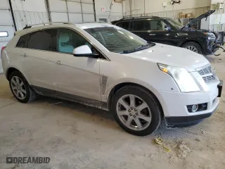 2012 Cadillac SRX Premium Collection with VIN 3GYFNFE38CS657492, listed as a Copart auction lot 46787225 with 141,364 mi miles and Salvage Title. Bid and sale history available at carsss.com. Image 4.