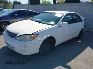 2004 Toyota Camry LE with VIN 4T1BE32KX4U284600, listed as a IAAI auction lot 41855214 with 116,758 mi miles. Bid and sale history available at carsss.com. Image 18.