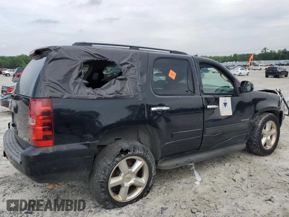 2010 Chevrolet Tahoe LS with VIN 1GNUCAE01AR282693, listed as a Copart auction lot 55153055 with Not provided miles and Salvage title. Bid and sale history available at DreamBid. Image 3.
