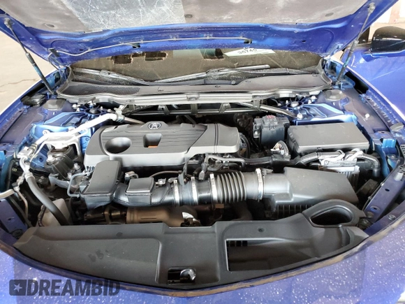 2021 Acura TLX w/A-Spec Package with VIN 19UUB5F59MA011592, listed as a Copart auction lot 58799245 with 41,682 mi miles and Salvage title. Bid and sale history available at DreamBid. Image 11.