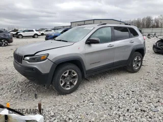 2019 Jeep Cherokee Trailhawk Elite with VIN 1C4PJMBX2KD186536, listed as a Copart auction lot 52592005 with 66,238 mi miles and Clean Title. Bid and sale history available at carsss.com. Image 1.