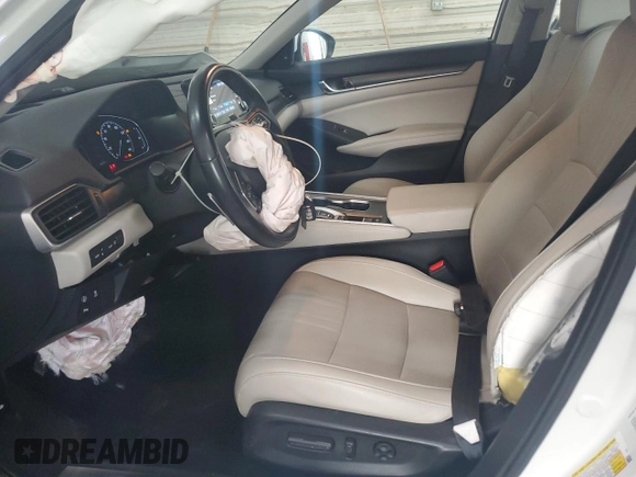 2020 Honda Accord Touring z VIN 1HGCV2F91LA006809, wystawiony jako Copart lot #58009285 z przebiegiem 56 779 mil mil oraz Szkoda całkowita • Salvage title. Historia ofert i sprzedaży dostępna na DreamBid. Obrazek 7.