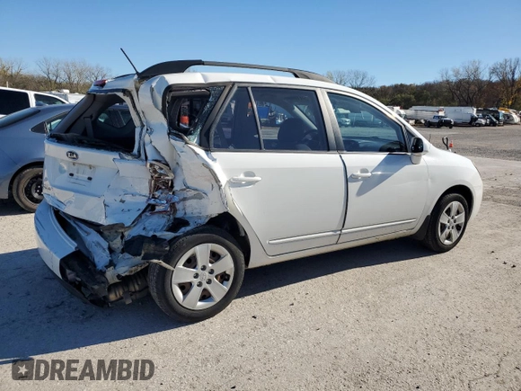 2009 Kia Rondo LX Base with VIN KNAFG528197222070, listed as a Copart auction lot 79863504 with 181,878 mi miles and Salvage Title. Bid and sale history available at carsss.com. Image 3.