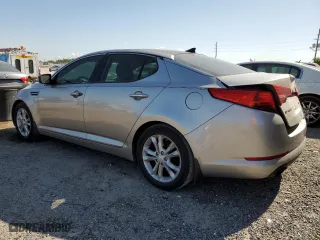 2013 Kia Optima EX with VIN 5XXGN4A75DG223402, listed as a Copart auction lot 52179355 with 157,742 mi miles and Salvage Title. Bid and sale history available at carsss.com. Image 2.
