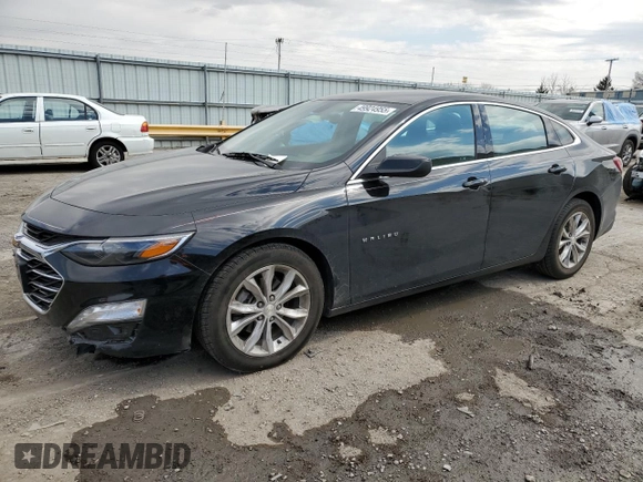 2019 Chevrolet Malibu LT with VIN 1G1ZD5ST3KF176713, listed as a Copart auction lot 49924955 with 83,412 mi miles and Salvage Title. Bid and sale history available at DreamBid. Image 1.