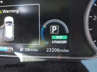 2020 Nissan LEAF SV with VIN 1N4AZ1CP5LC306791, listed as a IAAI auction lot 41629300 with 23,206 mi miles and . Bid and sale history available at DreamBid. Image 7.