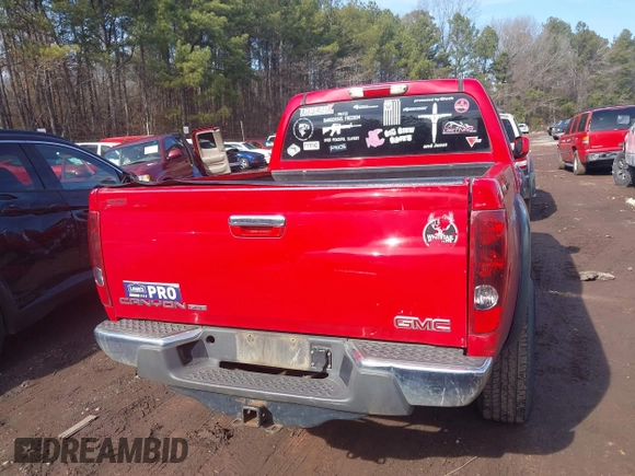 2012 GMC Canyon SLE1 with VIN 1GTH6MFE9C8107145, listed as a IAAI auction lot 41440495 with 218,557 mi miles. Bid and sale history available at carsss.com. Image 16.